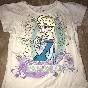 little girls Elsa shirt